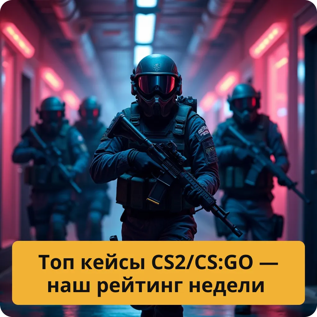 Наш еженедельный рейтинг и обзор топ кейсов для CS2 и CS:GO Топ кейсы CS2/CS:GO — наш рейтинг недели
